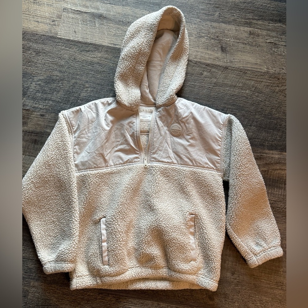 Boys Abercrombie Sherpa pull over